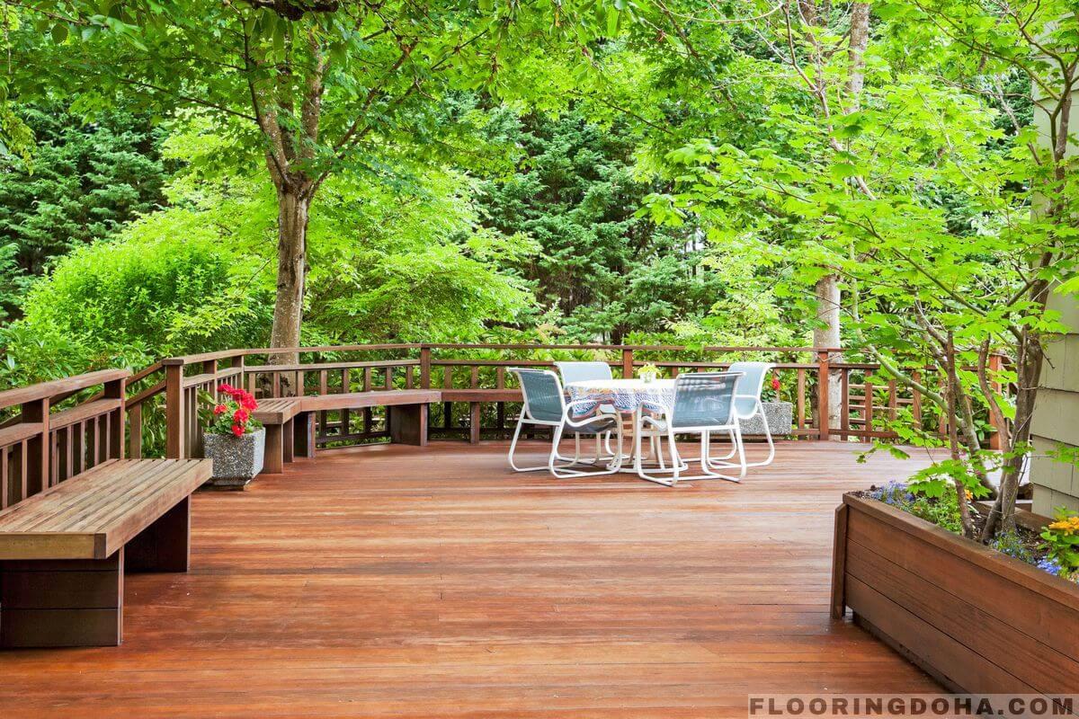 Decking flooring